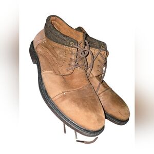 4/1. Men's Draven Brown Leather Chukka Boots
